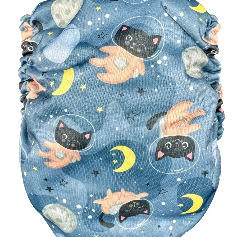 Space Animals Kids Diaper Covers - Lot of 4